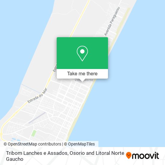 Tribom Lanches e Assados map