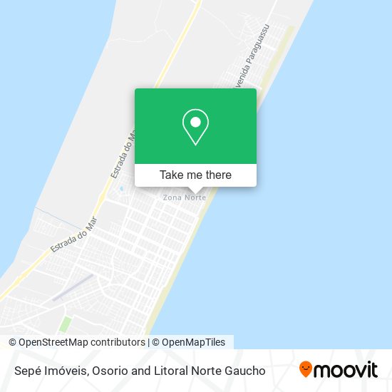 Sepé Imóveis map