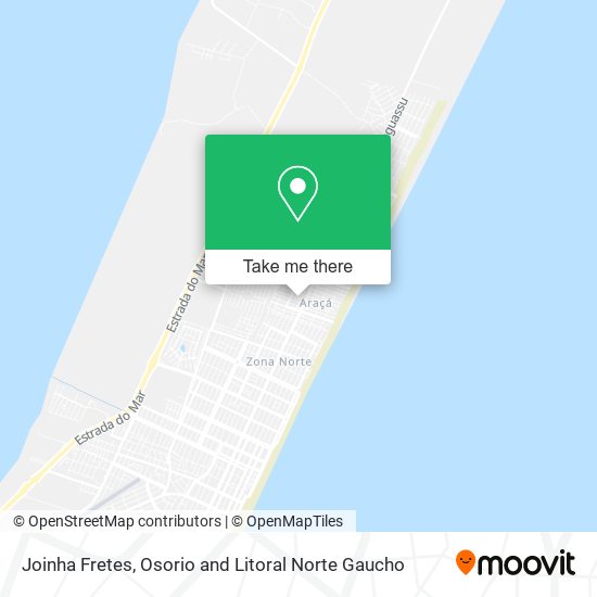 Joinha Fretes map