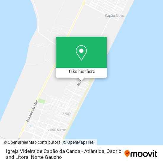 Igreja Videira de Capão da Canoa - Atlântida map