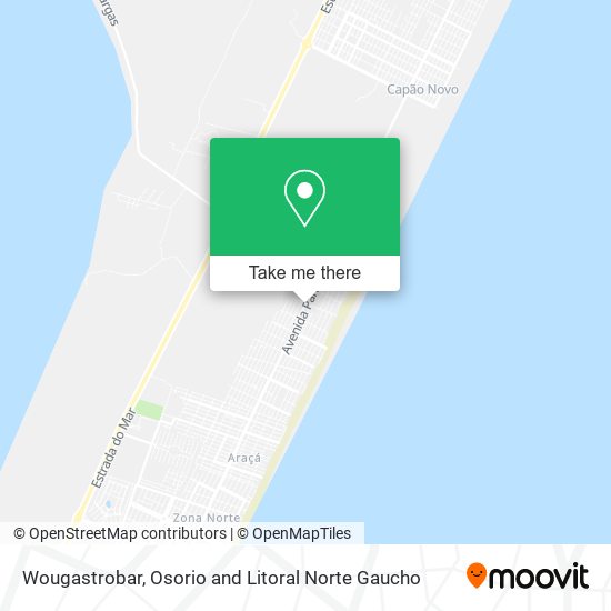 Wougastrobar map