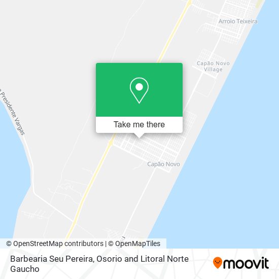 Barbearia Seu Pereira map