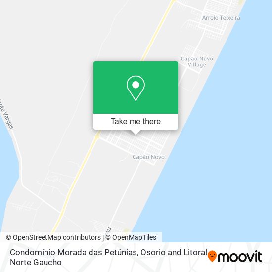 Condomínio Morada das Petúnias map