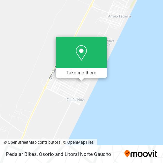 Pedalar Bikes map