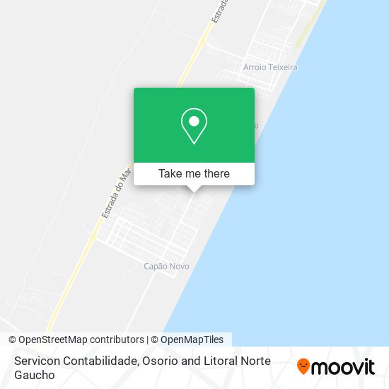 Servicon Contabilidade map