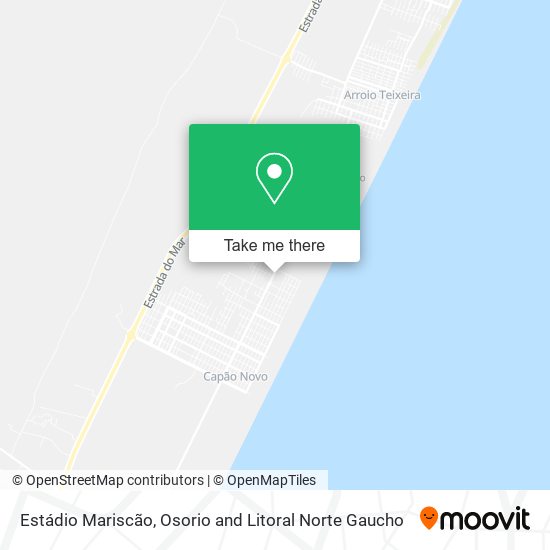 Estádio Mariscão map