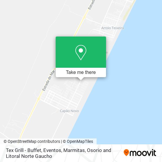 Tex Grill - Buffet, Eventos, Marmitas map