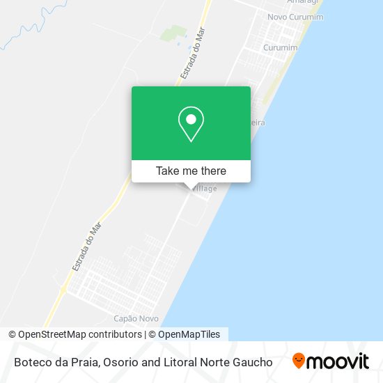 Boteco da Praia map