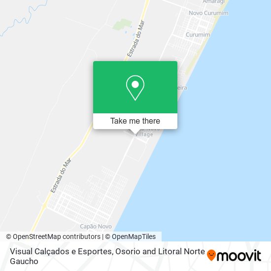 Visual Calçados e Esportes map