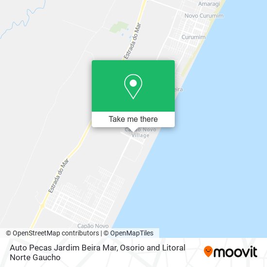 Auto Pecas Jardim Beira Mar map