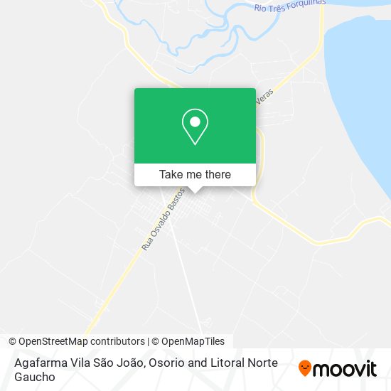 Agafarma Vila São João map