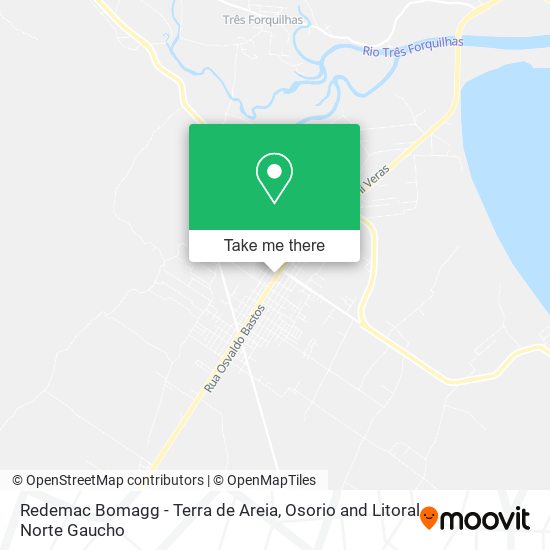 Redemac Bomagg - Terra de Areia map