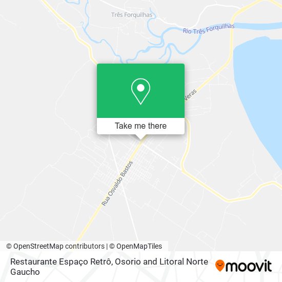 Restaurante Espaço Retrô map