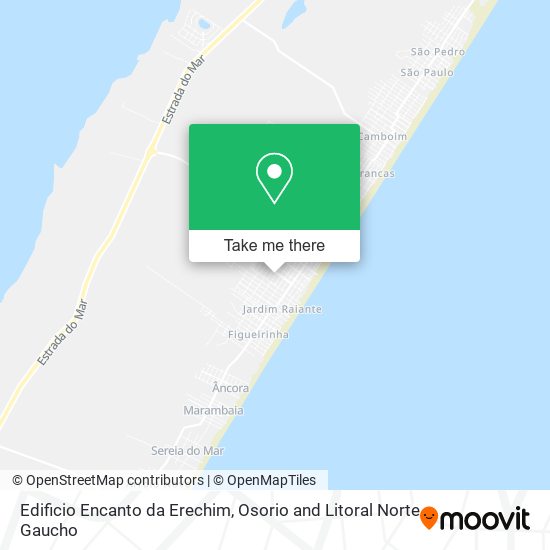 Edificio Encanto da Erechim map