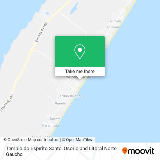 Templo do Espírito Santo map