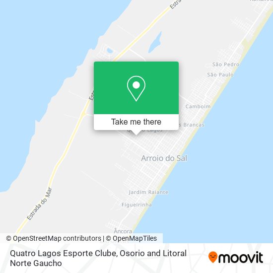 Quatro Lagos Esporte Clube map