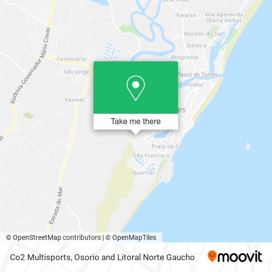 Co2 Multisports map