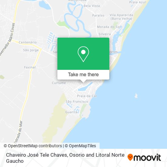 Chaveiro José Tele Chaves map