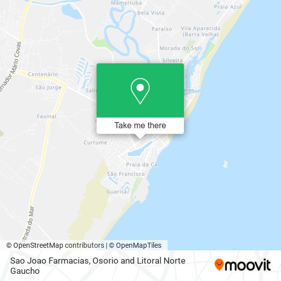 Mapa Sao Joao Farmacias