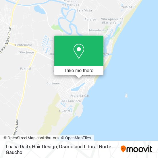 Luana Daitx Hair Design map