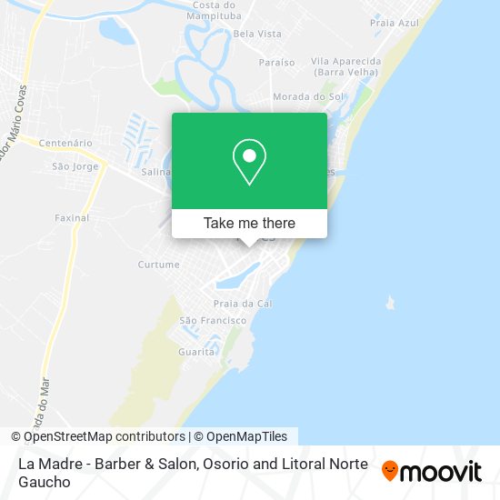 La Madre - Barber & Salon map
