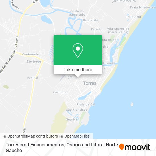 Torrescred Financiamentos map