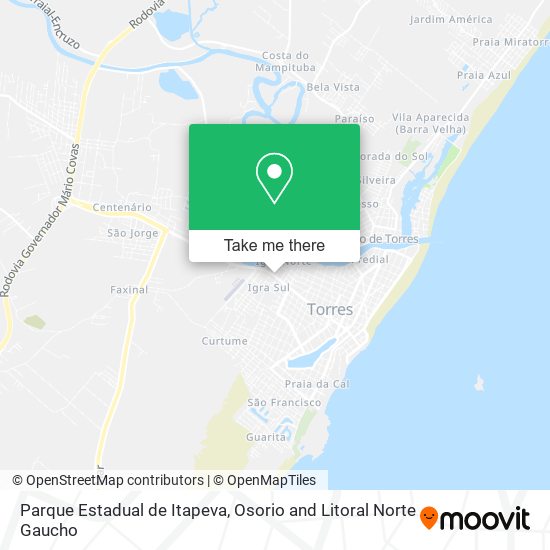 Parque Estadual de Itapeva map