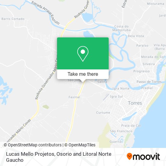 Mapa Lucas Mello Projetos