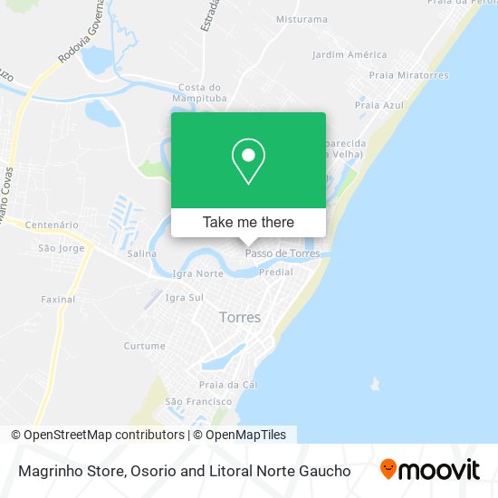 Magrinho Store map