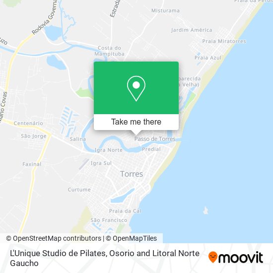 L'Unique Studio de Pilates map