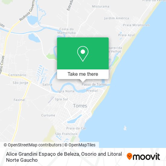 Alice Grandini Espaço de Beleza map
