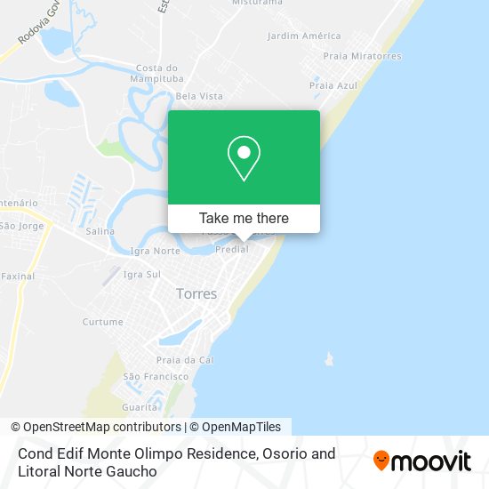 Cond Edif Monte Olimpo Residence map