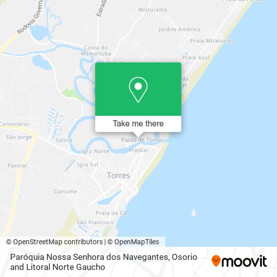 Paróquia Nossa Senhora dos Navegantes map