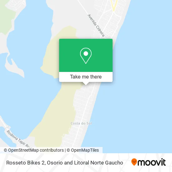 Rosseto Bikes 2 map