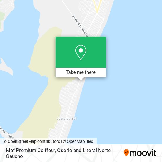 Mef Premium Coiffeur map