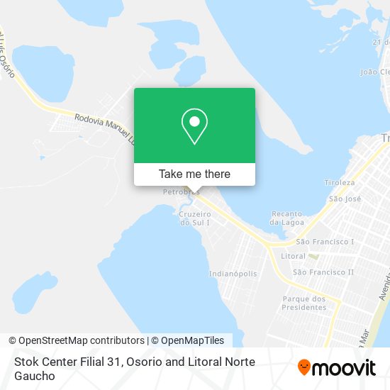 Stok Center Filial 31 map