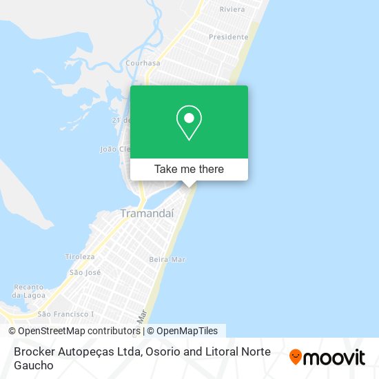 Brocker Autopeças Ltda map