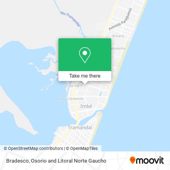 Bradesco map