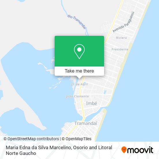 Maria Edna da Silva Marcelino map