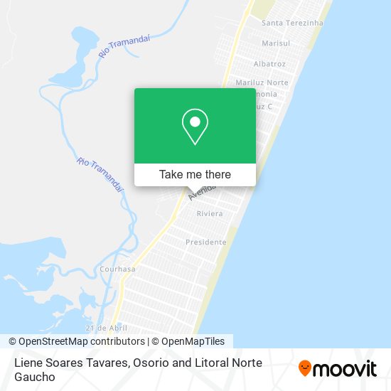 Liene Soares Tavares map