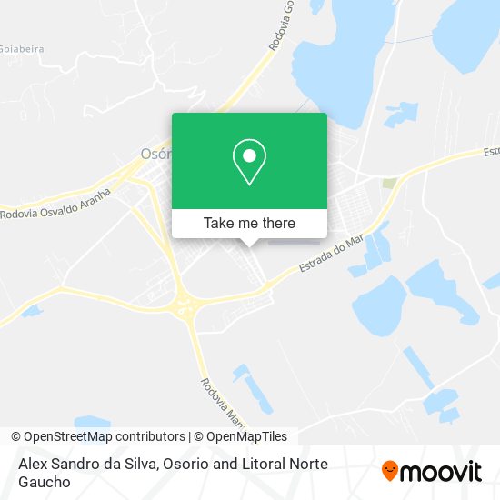 Alex Sandro da Silva map