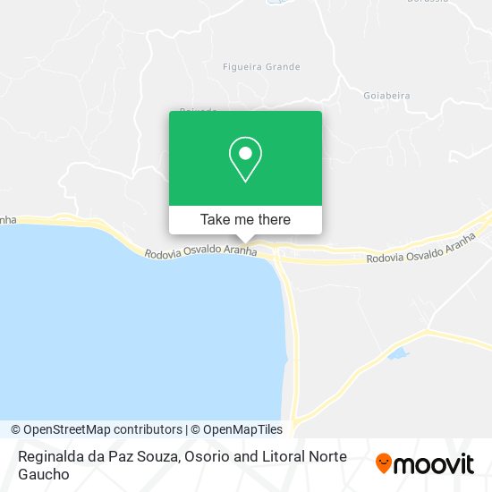 Reginalda da Paz Souza map