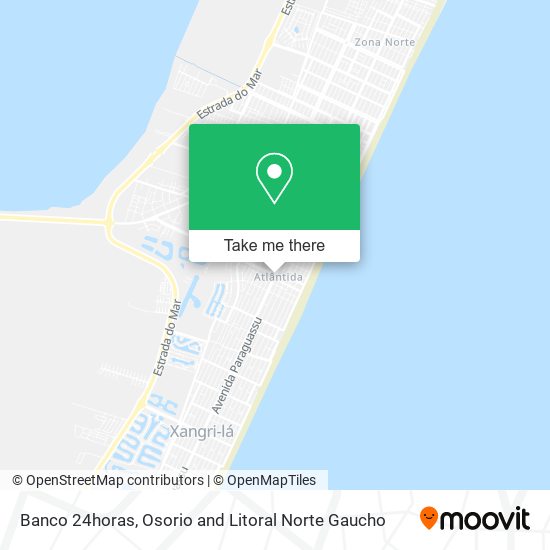Banco 24horas map