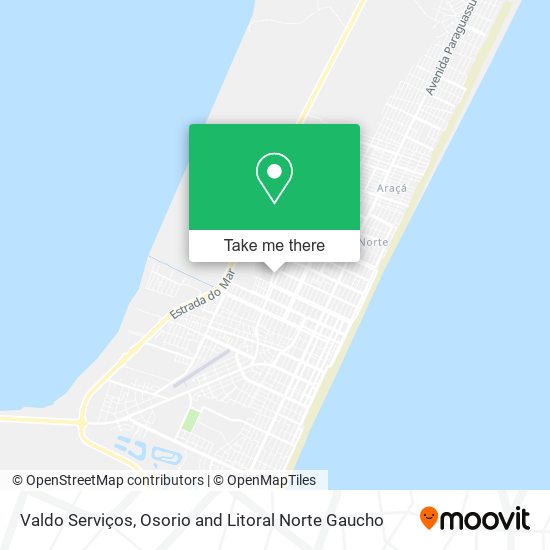 Valdo Serviços map