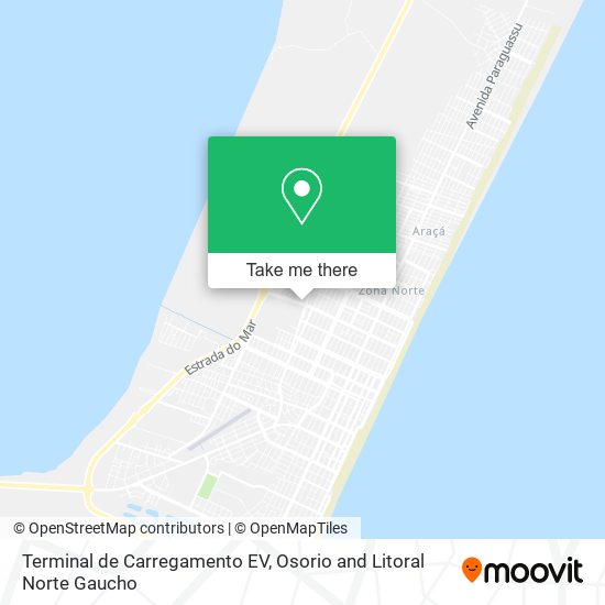 Terminal de Carregamento EV map