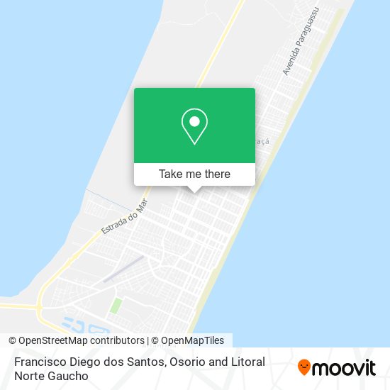 Francisco Diego dos Santos map