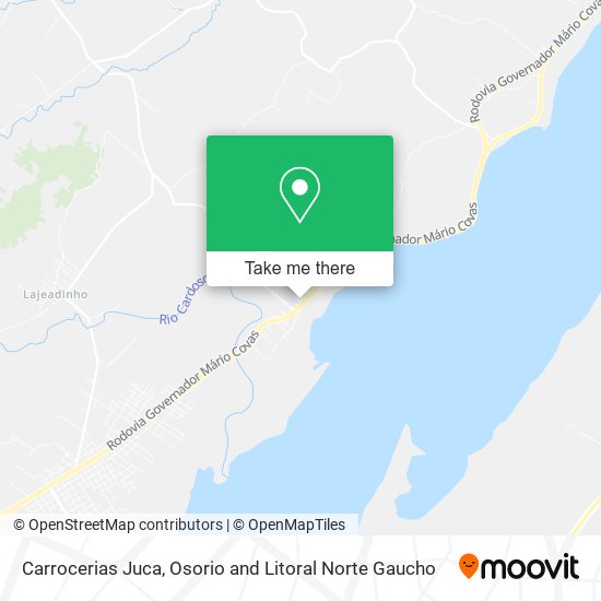 Carrocerias Juca map