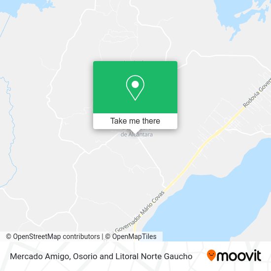 Mercado Amigo map