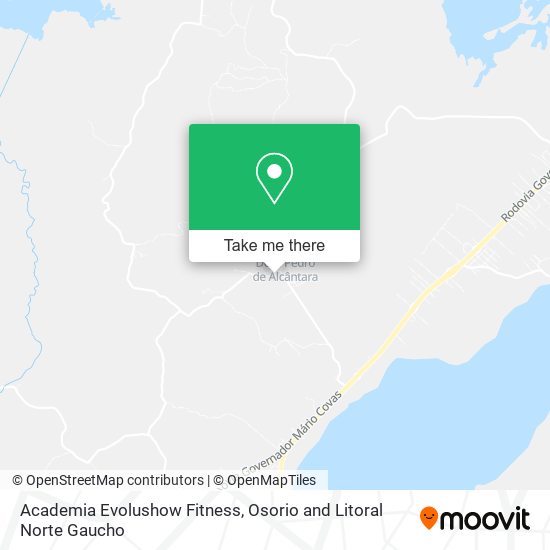 Academia Evolushow Fitness map