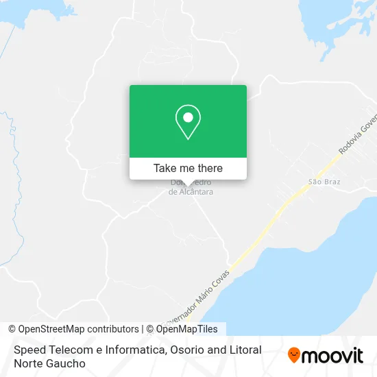 Speed Telecom e Informatica map